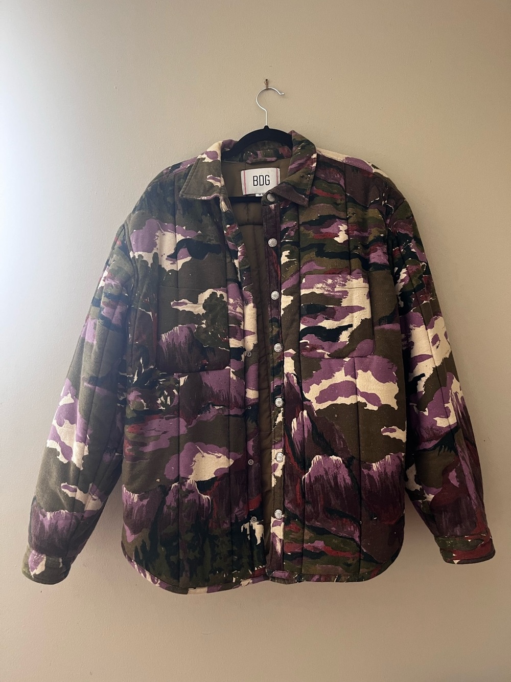 BDG Oversized Camo Jacket